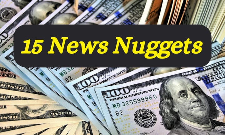 Utah's Top 15 Monetary, Financial and/or Business News Nuggets from the Second Half of June 2024 that You Might have Missed
