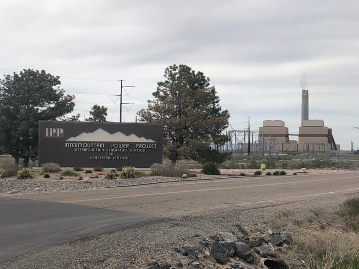 Utah's IPA is Issuing Two Bonds to Raise ~$115 Million to Install Two Gas-Fired Turbines in Place of Two Coal-Fired Turbines at its Intermountain Power Project Facilities in Delta, Utah